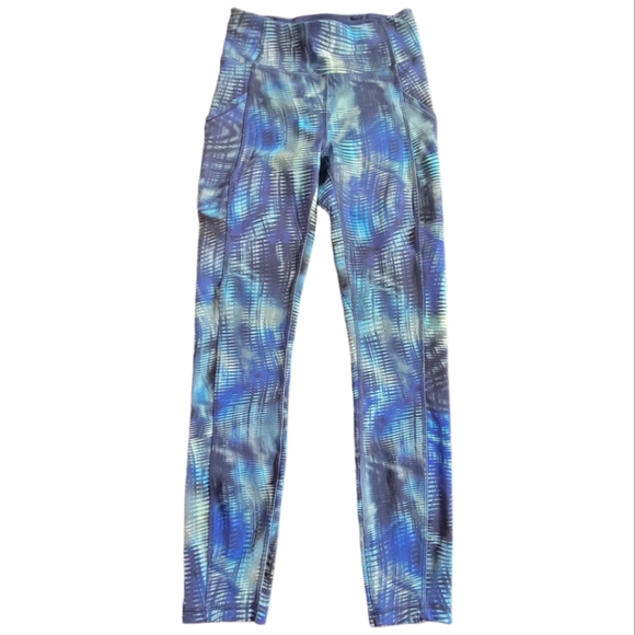 Lululemon Invigorate High RiseTight 25" Leggings Shapeshifter Flux Blue Multi 4 - Picture 3 of 16